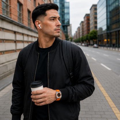 Combo 4 En 1 - Smartwatch, audífonos Bluetooth y power bank
